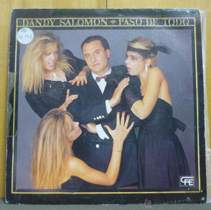 Discos de vinilo: Dandy Salomon - Paso De Todo - Single CFE - E-34.604 - Espa&ntilde;a 1983 - Foto 1