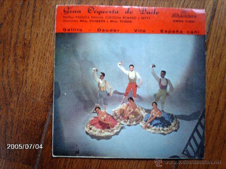 Discos de vinilo: gran orquesta de baile  -  gallitot  +  3 - Foto 1