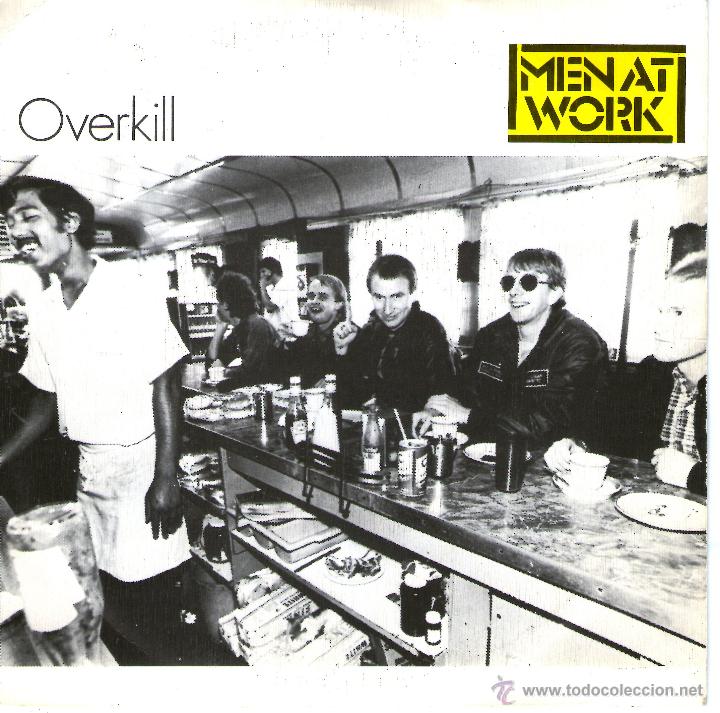 Discos de vinilo: MEN AT WORK - OVERKILL - Foto 1