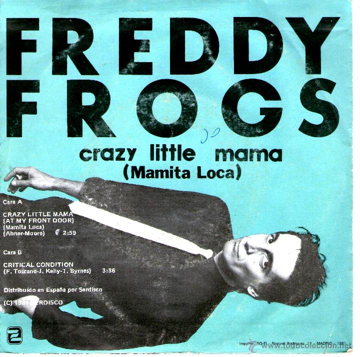 Discos de vinilo: FREDDY FROGS - CRAZY LITTLE MAMA - Foto 2