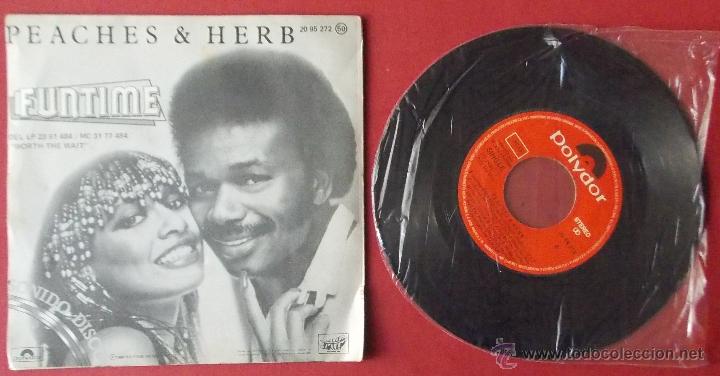 Discos de vinilo: PEACHES & HERB FUNTIME - Foto 2