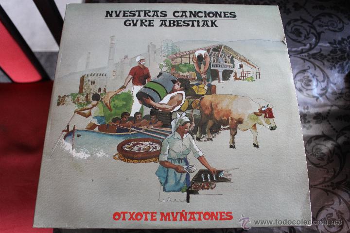 Discos de vinilo: NUESTRAS CANCIONES, GURE ABESTIAK - Foto 1