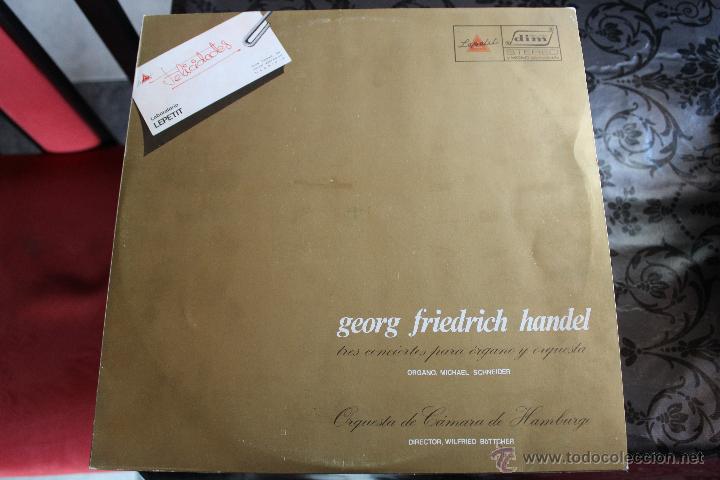 Discos de vinilo: GEORG FRIEDRICH HANDEL - Foto 1