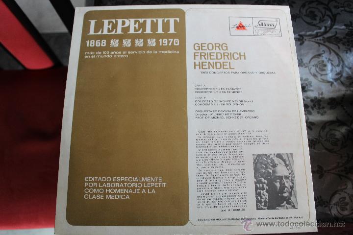 Discos de vinilo: GEORG FRIEDRICH HANDEL - Foto 2