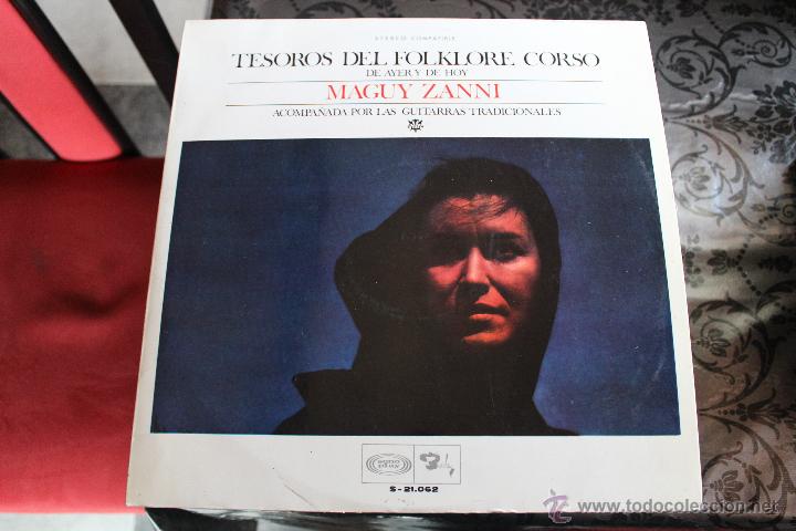Discos de vinilo: TESOROS DEL FOLKLORE CORSO - Foto 1