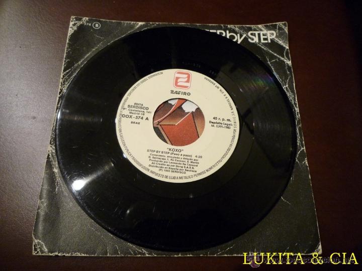 Discos de vinilo: KOXO - STEP BY STEP - ZAFIRO 1983 - Foto 3
