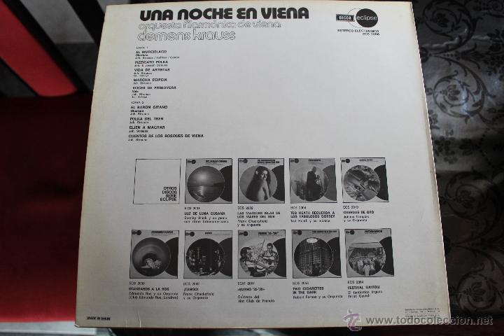 Discos de vinilo: UNA NOCHE EN VIENA - Foto 2