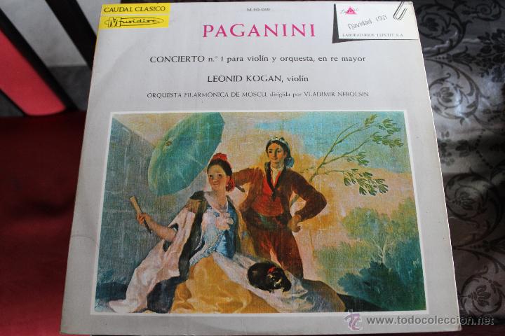 Discos de vinilo: PAGANINI - Foto 1