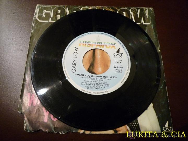 Discos de vinilo: GARY LOW - I WANT YOU - 1983 - Foto 4