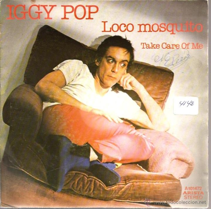 Discos de vinilo: SG IGGY POP  LOCO MOSQUITO - Foto 1