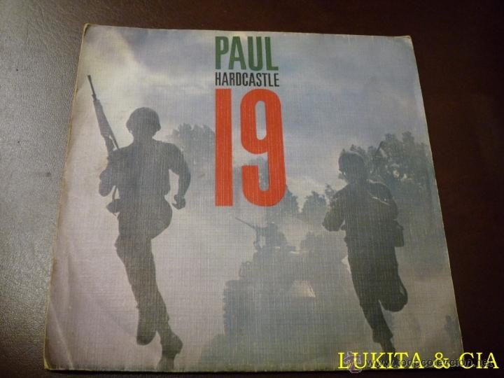 Discos de vinilo: PAUL HARDCASTLE - SINGLE 19 - CHRYSALIS 1985 - Foto 1
