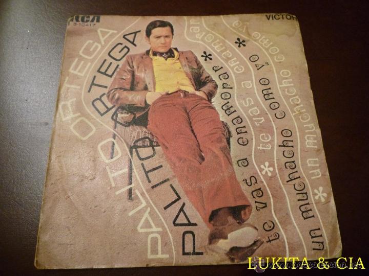 Discos de vinilo: PALITO ORTEGA - SINGLE TE VAS A ENAMORAR - RCA 1969 - Foto 1