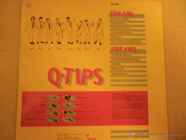 Discos de vinilo: Vinilo LP de Q.TIPS. 1980 (Chrysalis) - Foto 3