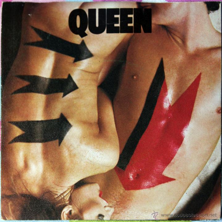 Discos de vinilo: QUEEN - BODY LANGUAGE / LIFE IS REAL - SINGLE EMI 1982 - Foto 1