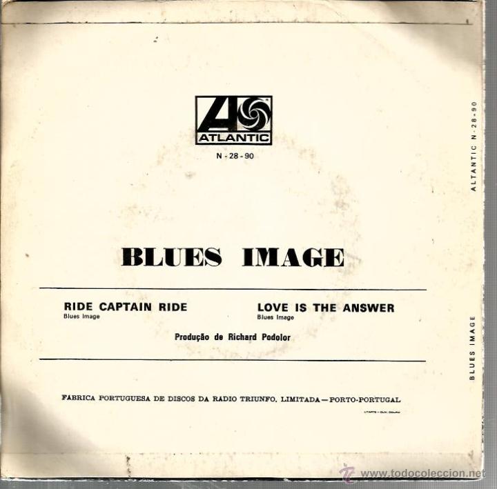 Discos de vinilo: SINGLE BLUES IMAGE : OPEN - Foto 2