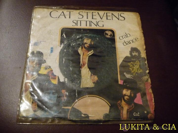 Discos de vinilo: SINGLE CAT STEVENS - SITTING - 1972 - Foto 1