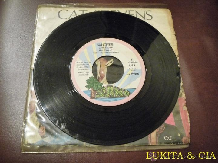 Discos de vinilo: SINGLE CAT STEVENS - SITTING - 1972 - Foto 3