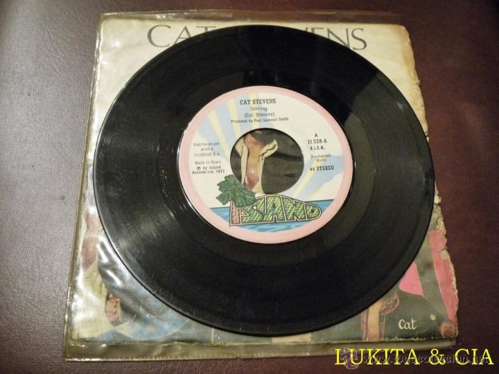 Discos de vinilo: SINGLE CAT STEVENS - SITTING - 1972 - Foto 4
