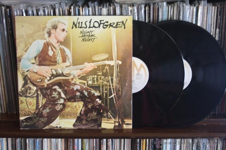 Discos de vinilo: Nils Lofgren Night After Night doble lp - Foto 1