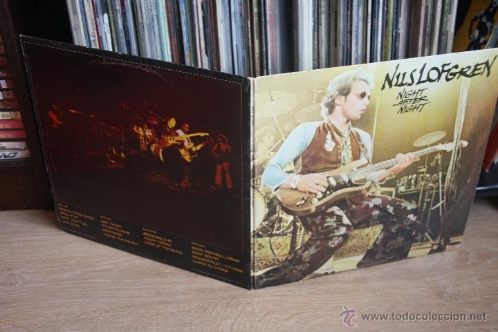 Discos de vinilo: Nils Lofgren Night After Night doble lp - Foto 3