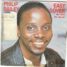 Discos de vinilo: PHILLIP BAILEY EN DUETO CON PHIL COLLINS - EASY LOVER - WOMAN, CBS EN 1985. Lote 40806018