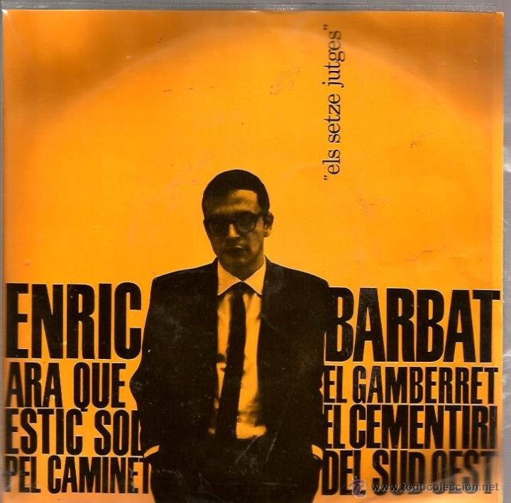 Discos de vinilo: EP ENRIC BARBAT : EL GAMBERRET+ 3 - Foto 1