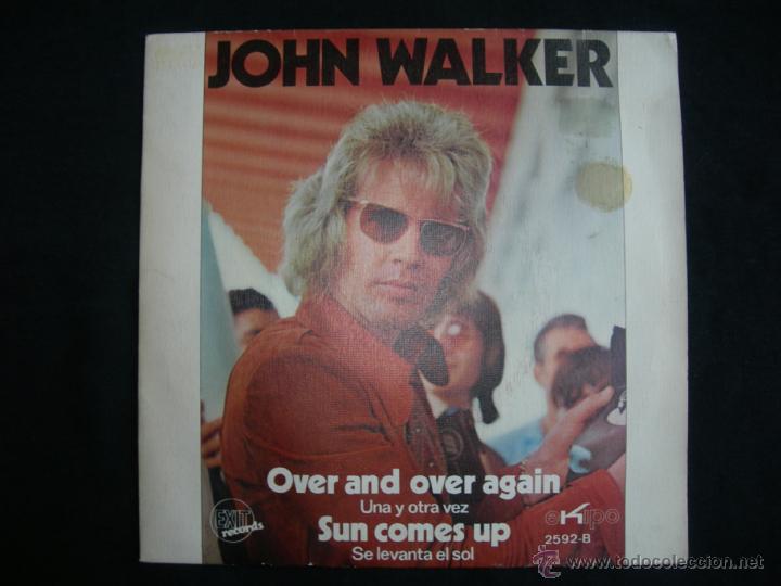 Discos de vinilo: JOHN WALKER (THE WALKER BROTHERS) // OVER AND OVER AGAIN - Foto 1