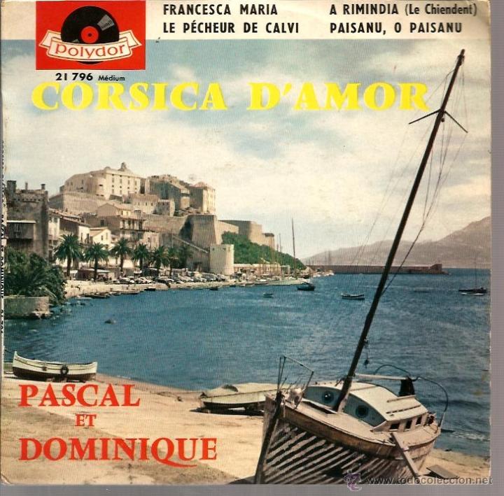 Discos de vinilo: EP PASCAL ET DOMINIQUE : FRANCESCA MARIA + 3 - Foto 1
