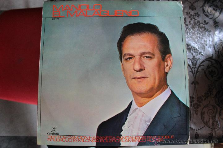 Discos de vinilo: MANOLO EL MALAGUE&Ntilde;O - Foto 1