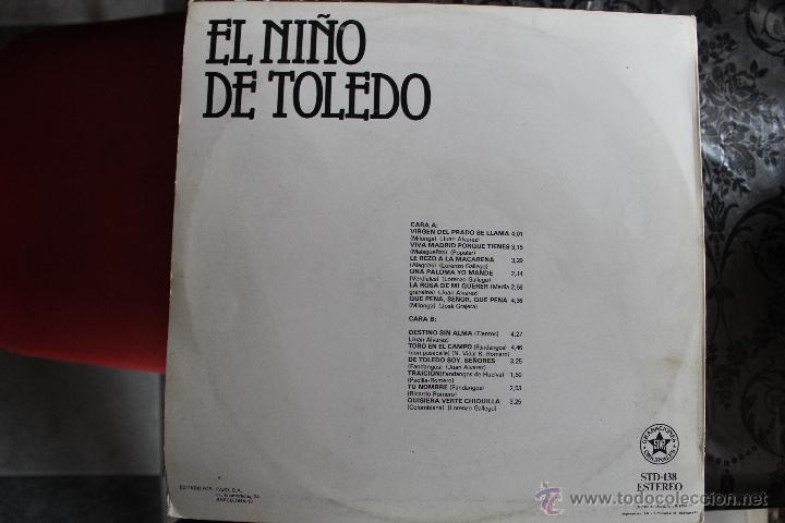 Discos de vinilo: EL NI&Ntilde;O DE TOLEDO - Foto 2