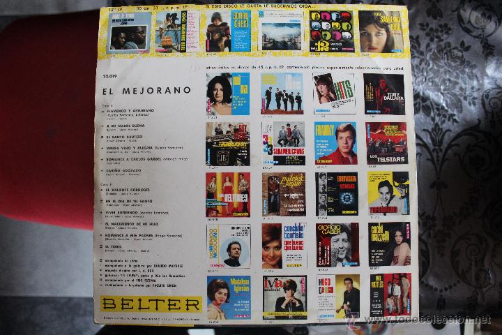 Discos de vinilo: EL MEJORANO - Foto 2