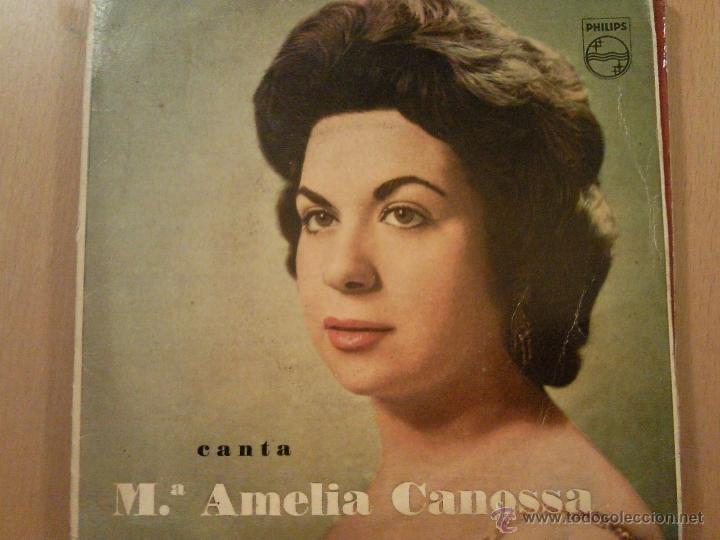 Discos de vinilo: M&ordf; AMELIA CANOSSA  EP - Foto 1
