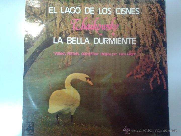 Discos de vinilo: LP DE EL LAGO DE LOS CISNES DE TCHAIKOWSKY - LA BELLA DURMIENTE - - Foto 1