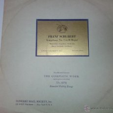 Discos de vinilo: LP DE FRANZ - SCHUBERT - SYMPHONY Nº 1 IN D. MAJOR -. Lote 40842637