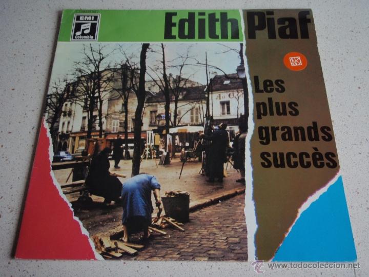 Discos de vinilo: EDITH PIAF ( LES PLUS GRANDS SUCCES ) 1975 - EEC LP33 COLUMBIA - Foto 1
