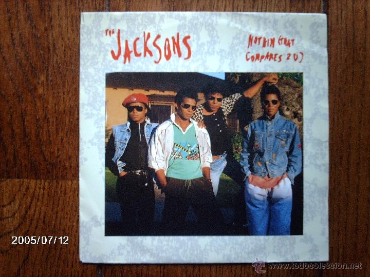 Discos de vinilo: the jacksons  -  Nothing ( that compares 2U )  + alright with me - Foto 1