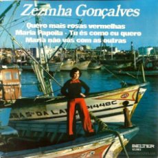 Discos de vinilo: EP ZEZINHA GONÇALVES : QUERO MAIS ROSAS VERMELLAS + 3. Lote 40851805