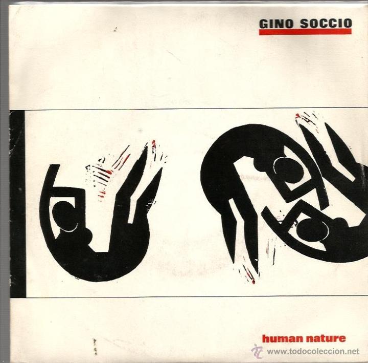 Discos de vinilo: SG GINO SOCCIO : HUMAN NATURE + THINK BACK - Foto 1
