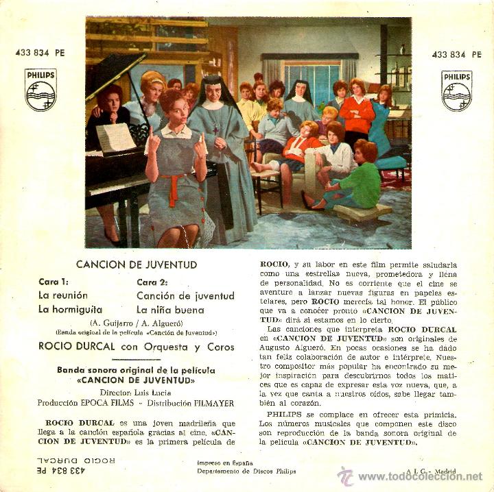 Discos de vinilo: ROCIO DURCAL LA REUNION - Foto 2