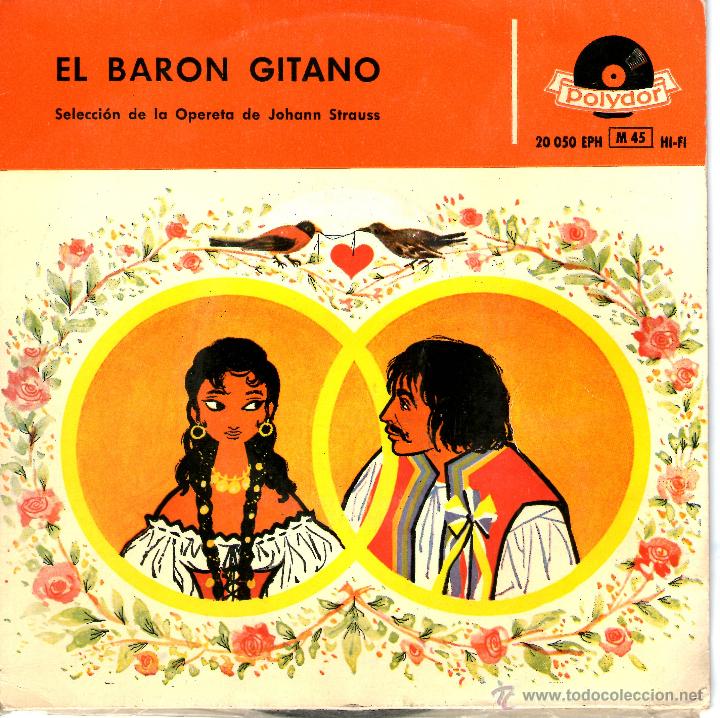 Discos de vinilo: EL BARON GITANO - FRANZ MARSZALEK - Foto 1