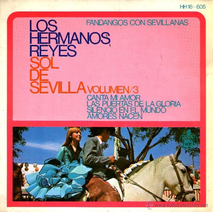 Discos de vinilo: LOS HERMANOS REYES.SOL DE SEVILLA V. 3 - Foto 1