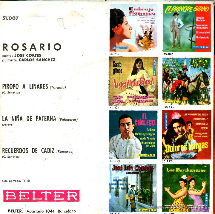 Discos de vinilo: ROSARIO - Foto 2