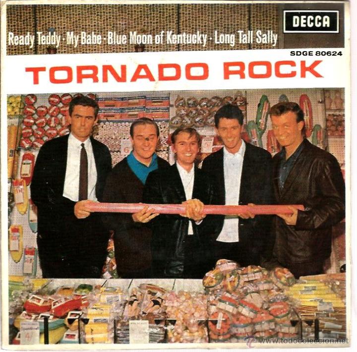 Discos de vinilo: EP THE TORNADOS ( TORNADO ROCK ) : READY TEDDY + 3 - Foto 1