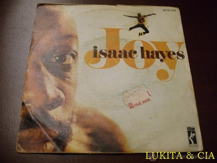 Discos de vinilo: ISAAC HAYES - SINGLE JOY - Foto 1