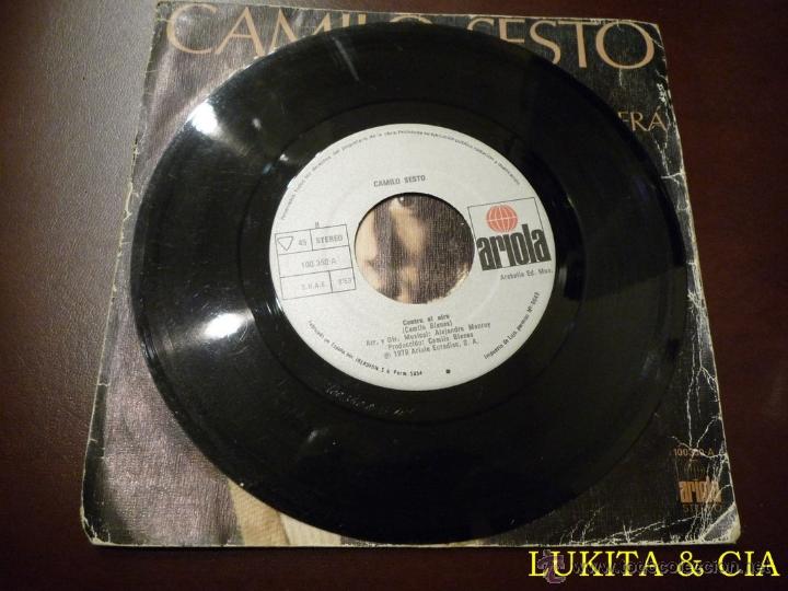 Discos de vinilo: CAMILO SESTO - SINGLE QUI&Eacute;N SER&Aacute; - Foto 4