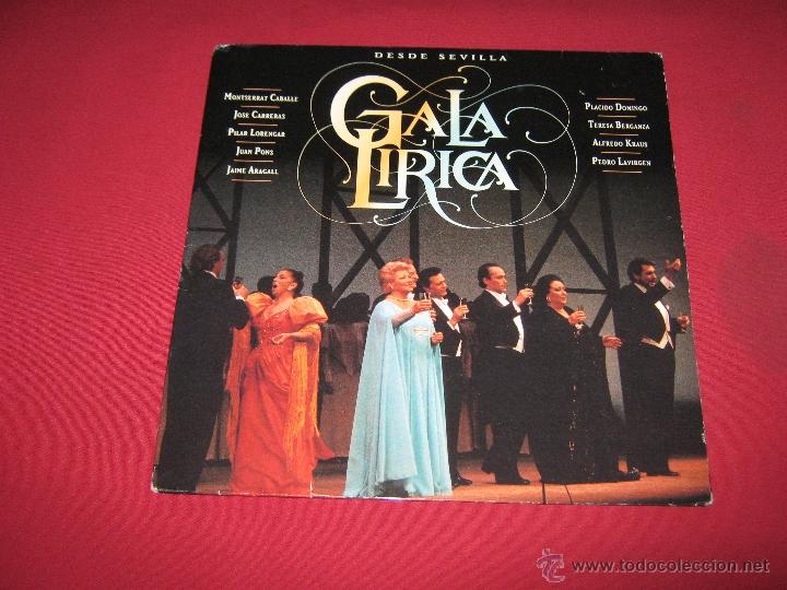 Dischi in vinile: GALA LIRICA DESDE SEVILLA - EXPO 92 - 2 DISCOS