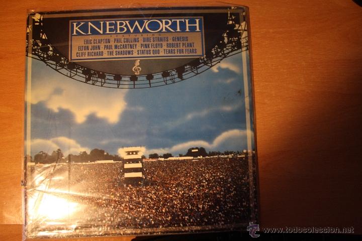 Discos de vinilo: KNEBWORTH doble lp concierto - Foto 1