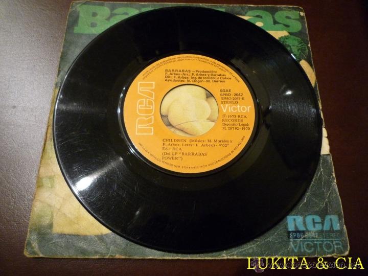 Discos de vinilo: BARRABAS - SINGLE CASANOVA - Foto 4