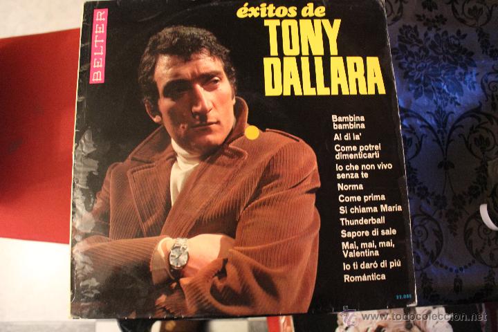 Discos de vinilo: EXITOS DE TONY DALLARA - Foto 1