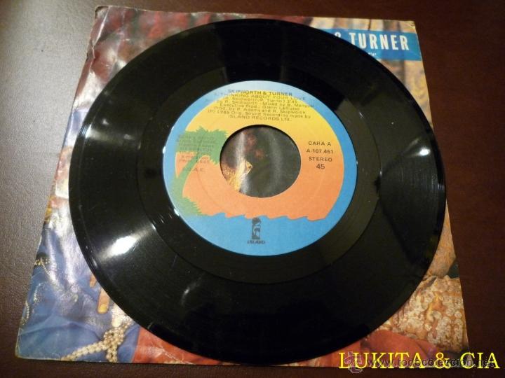 Discos de vinilo: SKIPWORTH & TURNER - SINGLE THINKING ABOUT YOUR LOVE - Foto 3